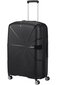 American Tourister keskikokoinen matkalaukku Starvibe Spinner Black M, 67 cm, musta hinta ja tiedot | Matkalaukut ja -kassit | hobbyhall.fi