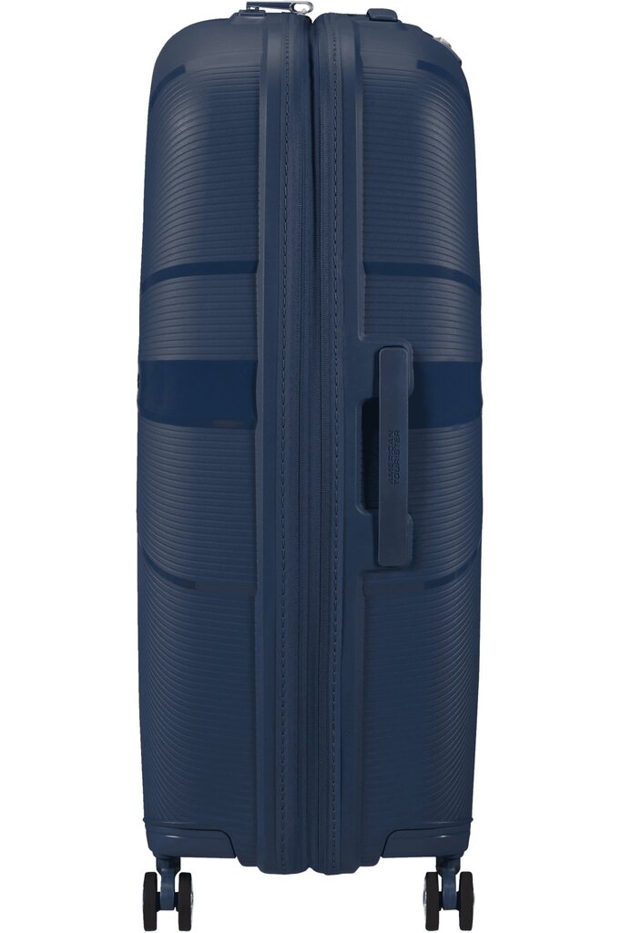 American Tourister keskikokoinen matkalaukku Starvibe Spinner Navy M 67 cm, sininen hinta ja tiedot | Matkalaukut ja -kassit | hobbyhall.fi