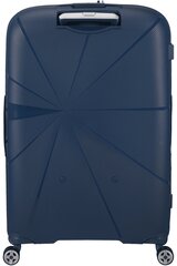 American Tourister keskikokoinen matkalaukku Starvibe Spinner Navy M 67 cm, sininen hinta ja tiedot | Matkalaukut ja matkakassit | hobbyhall.fi