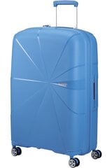 American Tourister iso matkalaukku Starvibe Spinner Tranquil Blue L 77 cm, sininen hinta ja tiedot | Matkalaukut ja -kassit | hobbyhall.fi