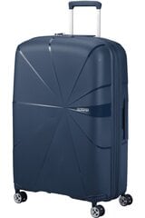 American Tourister iso matkalaukku Starvibe Spinner Navy L 77 cm, sininen hinta ja tiedot | Matkalaukut ja matkakassit | hobbyhall.fi