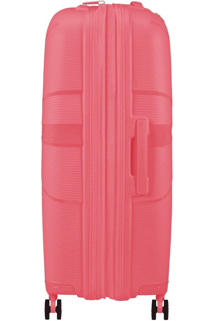 American Tourister keskikokoinen matkalaukku Starvibe Spinner Sun Kissed Coral M, 67 cm, pinkki hinta ja tiedot | Matkalaukut ja -kassit | hobbyhall.fi