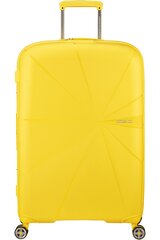 American Tourister keskikokoinen matkalaukku Starvibe Spinner Electrical Lemon M, 67 cm, keltainen hinta ja tiedot | Matkalaukut ja matkakassit | hobbyhall.fi