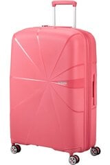 American Tourister iso matkalaukku Starvibe Spinner Sun Kissed Coral L 77 cm, pinkki hinta ja tiedot | Matkalaukut ja -kassit | hobbyhall.fi