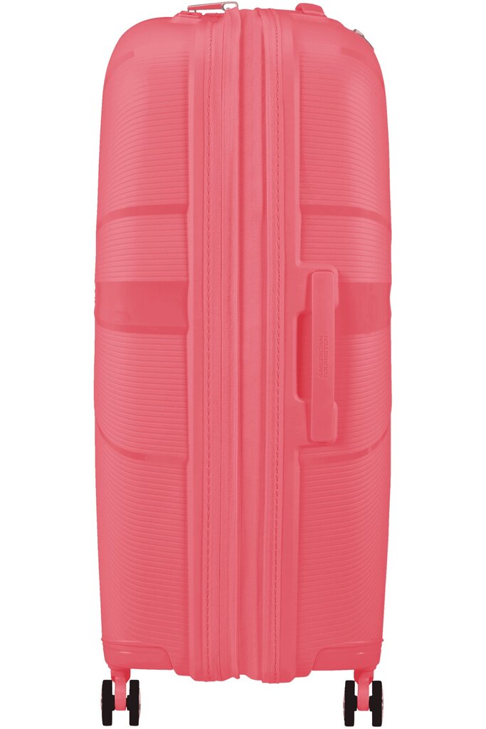 American Tourister iso matkalaukku Starvibe Spinner Sun Kissed Coral L 77 cm, pinkki hinta ja tiedot | Matkalaukut ja -kassit | hobbyhall.fi