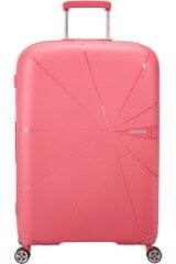 American Tourister iso matkalaukku Starvibe Spinner Sun Kissed Coral L 77 cm, pinkki hinta ja tiedot | Matkalaukut ja -kassit | hobbyhall.fi