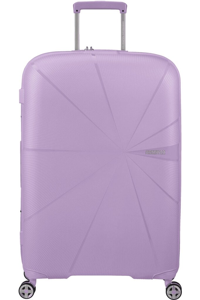 American Tourister iso matkalaukku Starvibe Spinner Digital Lavender L 77 cm, violetti hinta ja tiedot | Matkalaukut ja matkakassit | hobbyhall.fi