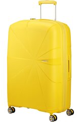 American Tourister Starvibe Spinner Electric Lemon L 77 cm, keltainen hinta ja tiedot | American Tourister Koulutarvikkeet | hobbyhall.fi