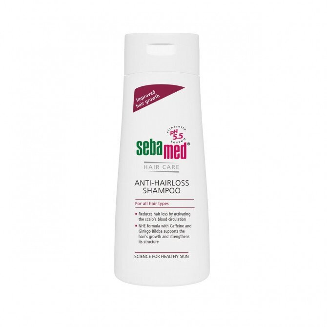 SebaMed Hair Care Anti-Hairloss Shampoo 200 ml hinta ja tiedot | Shampoot | hobbyhall.fi
