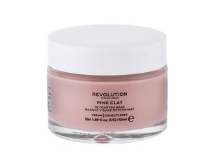 Detoksifioiva kasvonaamio Revolution Scincare London Pink Clay, 50 ml hinta ja tiedot | Revolution Scincare Hajuvedet ja kosmetiikka | hobbyhall.fi