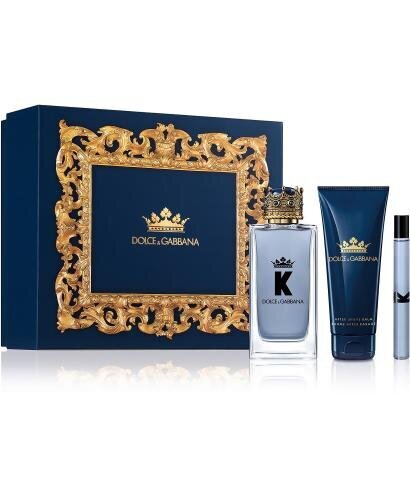 Setti Dolce & Gabbana K: EDT miehille 100 ml + 10 ml + suihkugeeli 50 ml hinta ja tiedot | Miesten hajuvedet | hobbyhall.fi