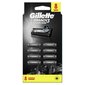 Gillette Mach3 Charcoal Vaihtoterät parranajokoneeseen 8 kpl hinta ja tiedot | Parranajo ja karvanpoisto | hobbyhall.fi