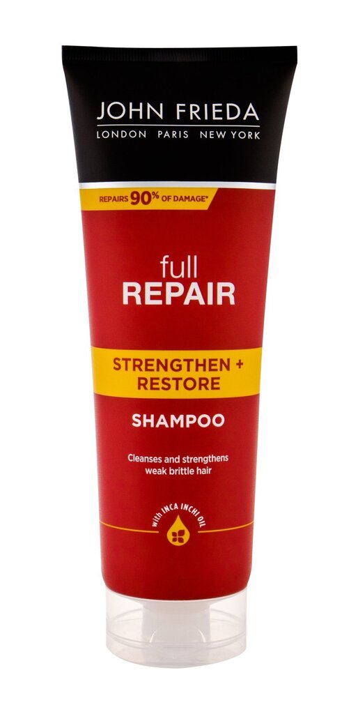 Elvyttävä Shampoo John Frieda Full Repair Full Body 250 ml hinta ja tiedot | Shampoot | hobbyhall.fi
