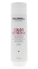 Shampoo värjätylle Goldwell Color Extra Rich Brilliance Shampoo 250ml hinta ja tiedot | Shampoot | hobbyhall.fi