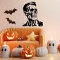 Vinyyli tarra Halloween luuranko liikemies kallo pelottava muraali - 100 x 83 cm hinta ja tiedot | Sisustustarrat | hobbyhall.fi