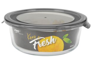 Lämmönkestävä lasi ruokarasia kannella KEEP IT FRESH 950ml hinta ja tiedot | Elintarvikkeiden säilytysastiat | hobbyhall.fi