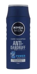 Hilseenesto shampoo Nivea Men Power miehille 250 ml hinta ja tiedot | Nivea Hiustenhoitotuotteet | hobbyhall.fi