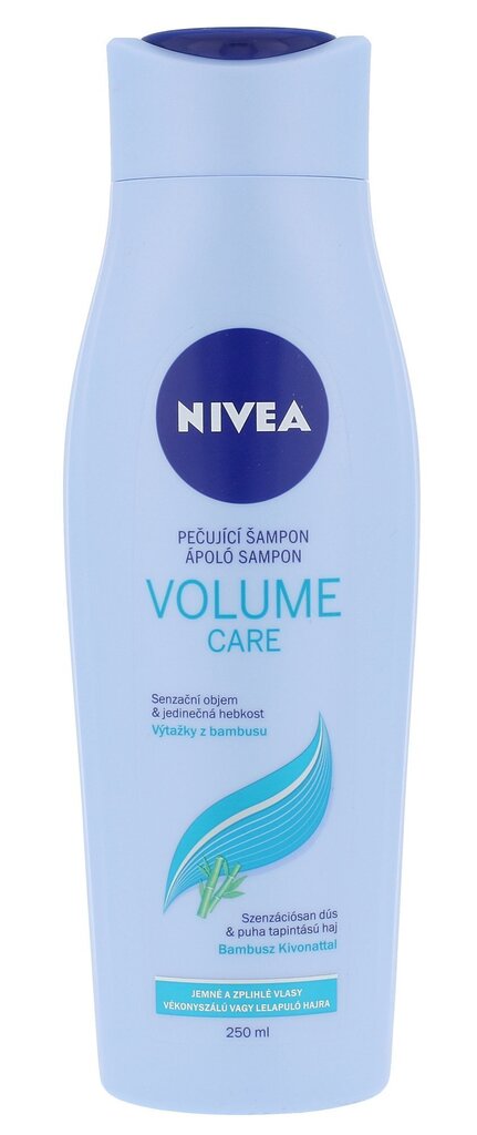 Nivea Volume Care shampoo 250 ml hinta ja tiedot | Shampoot | hobbyhall.fi