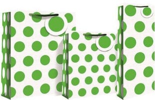 L lahjapussi Vihreä Neon hinta ja tiedot | Lahjapaketointi | hobbyhall.fi