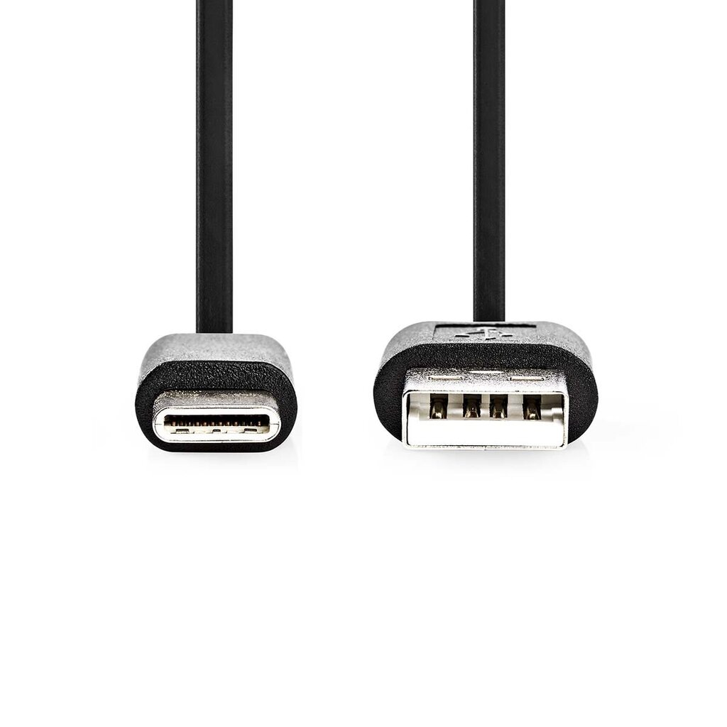 Kaapeli Type-C, 3m, musta, USB 2.0 Bulk e, ilman pakkausta hinta ja tiedot | Puhelinkaapelit | hobbyhall.fi