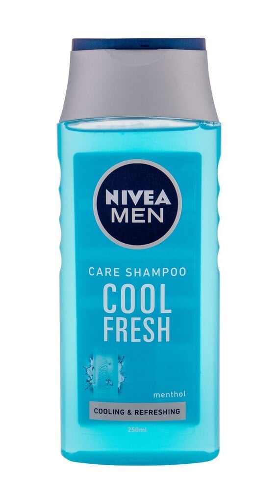 Nivea Men Cool Shampoo normaaleille ja rasvaisille hiuksille miehille 250 ml hinta ja tiedot | Shampoot | hobbyhall.fi