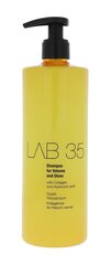 Shampoo hiusten volyymin lisäämiseen Kallos LAB 35 Volume Gloss 500 ml hinta ja tiedot | Shampoot | hobbyhall.fi