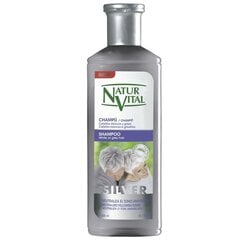 Shampoo harmaille hiuksille Natur Vital Silver 300 ml hinta ja tiedot | Shampoot | hobbyhall.fi