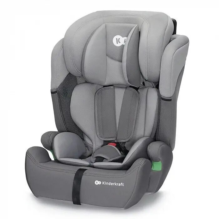 Turvaistuin Kinderkraft Comfort Up i-Size, 9-36 kg, harmaa hinta ja tiedot | Turvaistuimet | hobbyhall.fi