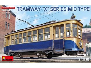 Miniart - Tramway "X" Series Mid Type, 1/35, 38026 hinta ja tiedot | LEGOT ja rakennuslelut | hobbyhall.fi
