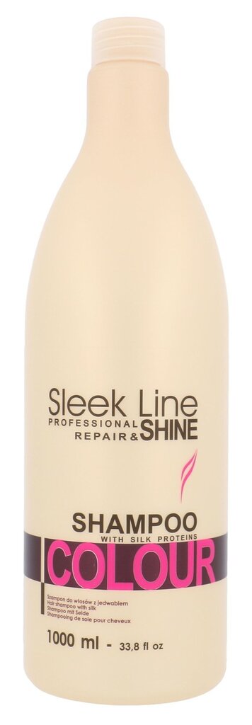 Stapiz Sleek Line Color shampoo 1000 ml. hinta ja tiedot | Shampoot | hobbyhall.fi