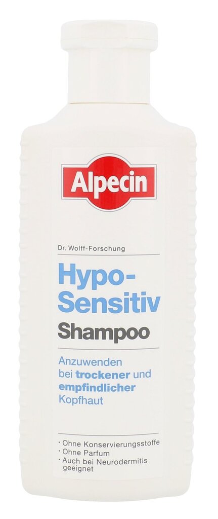 Alpecin Hypo-Sensitive shampoo miehelle 250 ml hinta ja tiedot | Shampoot | hobbyhall.fi