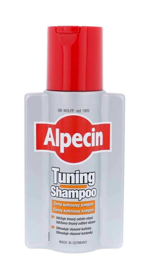 Alpecin Tuning Shampoo shampoo miehelle 200 ml hinta ja tiedot | Shampoot | hobbyhall.fi