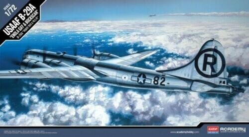 Liimattava pienoismalli Academy 12528 USAAF B-29A Pacific Theater 1/72 hinta ja tiedot | Koottavat pienoismallit | hobbyhall.fi