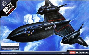 Liimattava pienoismalli Academy 12448 SR-71 BLACKBIRD 1/72 hinta ja tiedot | Academy Hobby Vapaa-ajan pelit ja askartelu | hobbyhall.fi