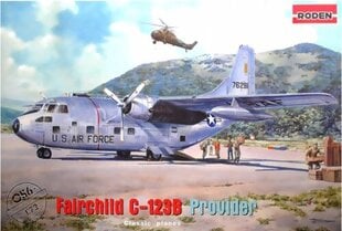 Liimattava pienoismalli Roden 056 Fairchild C-123B Provider 1/72 hinta ja tiedot | Koottavat pienoismallit | hobbyhall.fi