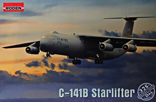 Liimattava pienoismalli Roden 325 Lockheed C-141B Starlifter 1/144 hinta ja tiedot | Koottavat pienoismallit | hobbyhall.fi