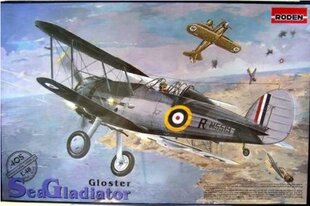 Liimattava pienoismalli Roden 405 Gloster Sea Gladiator 1/48 hinta ja tiedot | Koottavat pienoismallit | hobbyhall.fi