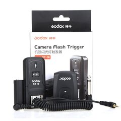 Godox CT-16 Canon / Nikon / Pentax - lähetin ja vastaanotin hinta ja tiedot | Godox Kamerat ja tarvikkeet | hobbyhall.fi