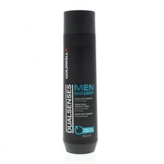 Miesten hius- ja vartaloshampoo Goldwell Dualsenses Men Hair & amp. Vartaloshampoo 300ml hinta ja tiedot | Shampoot | hobbyhall.fi