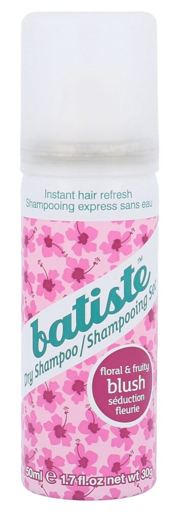Kuivashampoo hiuksille BATISTI Floral and Fruity Blush kuivashampoo 50ml hinta ja tiedot | Shampoot | hobbyhall.fi