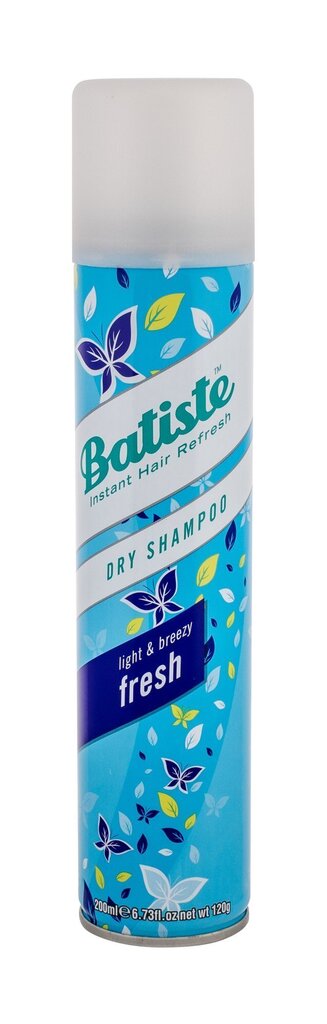 Kuivashampoo Batiste Fresh 200 ml hinta ja tiedot | Shampoot | hobbyhall.fi