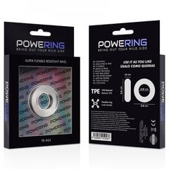 Penisrengas PowerRing, 3,8 cm, läpinäkyvä hinta ja tiedot | Penisrenkaat | hobbyhall.fi