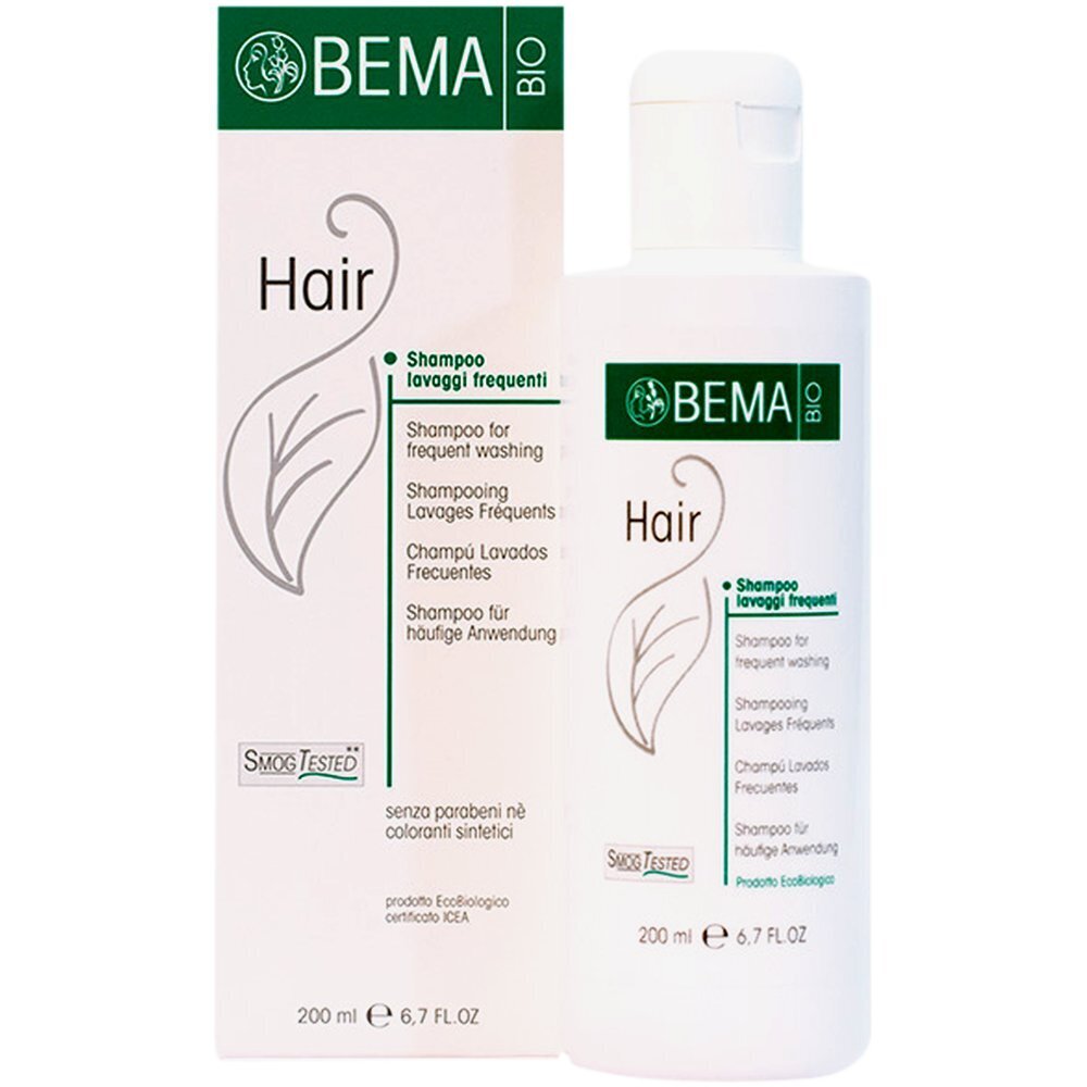 Shampoo päivittäiseen käyttöön Bema Bio Hair, 200 ml hinta ja tiedot | Shampoot | hobbyhall.fi