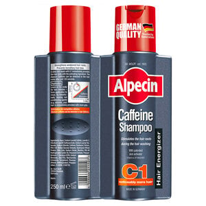 Alpecin Coffein Shampoo C1 shampoo miehelle 250 ml hinta ja tiedot | Shampoot | hobbyhall.fi