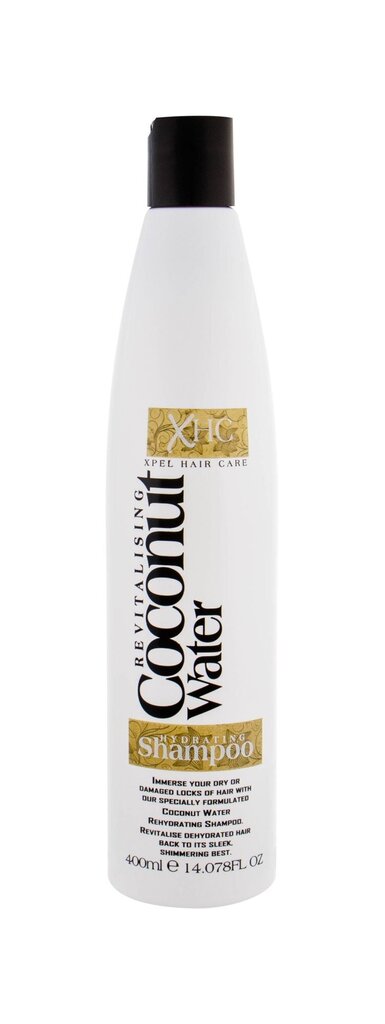 Xpel Coconut Water shampoo 400 ml hinta ja tiedot | Shampoot | hobbyhall.fi