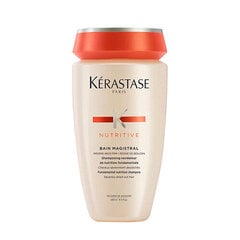 Kuiville hiuksille tarkoitettu shampoo Kerastase Nutritive Bain Magistral Shampoo 250 ml hinta ja tiedot | Shampoot | hobbyhall.fi