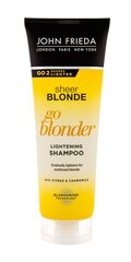 Shampoo John Frieda Sheer Blondi Go Blonder 250 ml hinta ja tiedot | Shampoot | hobbyhall.fi