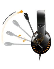 Spirit Of Gamer PRO-H3 Black Orange hinta ja tiedot | Spirit of Gamer Tietokoneet ja pelaaminen | hobbyhall.fi