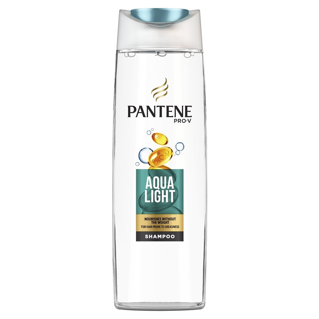 Shampoo rasvaisille hiuksille Pantene Fine Aqua Light 250 ml hinta ja tiedot | Shampoot | hobbyhall.fi