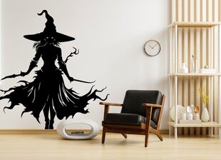 Tarra soturi noita Halloween ikkuna noitavainen ovi koriste - 160 x 160 cm hinta ja tiedot | Sisustustarrat | hobbyhall.fi